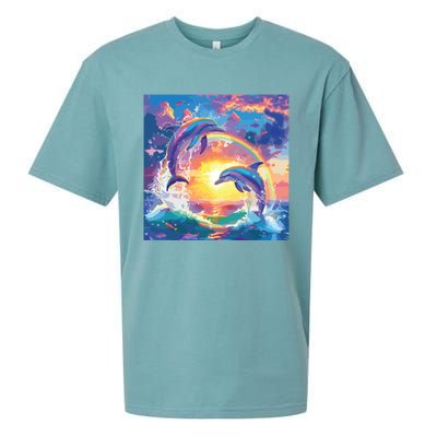 I Just Wanna Be Part Of Your Symphony Symphony Dolphin Meme Sueded Cloud Jersey T-Shirt