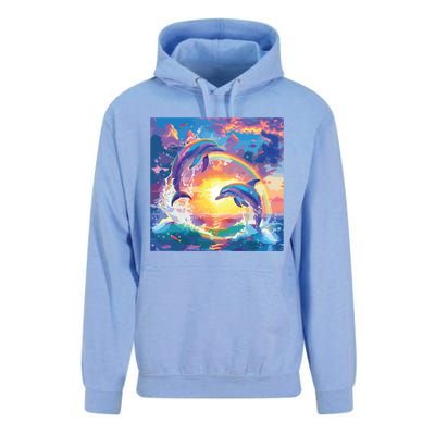 I Just Wanna Be Part Of Your Symphony Symphony Dolphin Meme Unisex Surf Hoodie