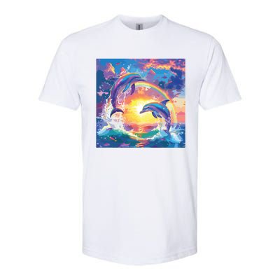 I Just Wanna Be Part Of Your Symphony Symphony Dolphin Meme Softstyle CVC T-Shirt