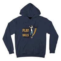 I Just Wanna Play with My Balls | Golfers Funny Golf Hoodie