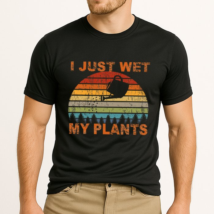 I Just Wet My Plants Gardening Cooling Performance Crew T-Shirt
