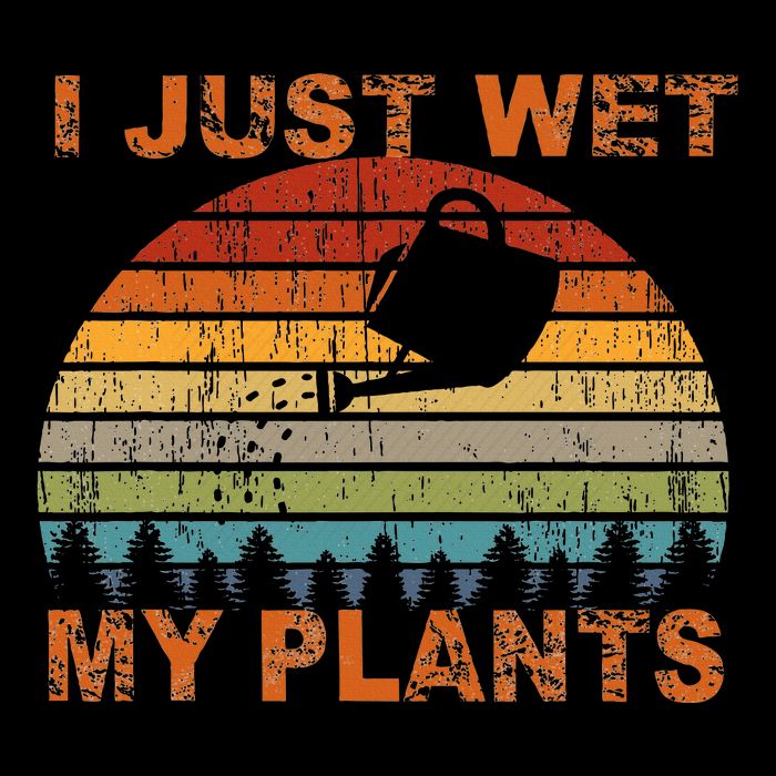 I Just Wet My Plants Gardening Cooling Performance Crew T-Shirt