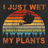 I Just Wet My Plants Gardening Adult Drive Performance Visor