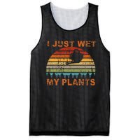 I Just Wet My Plants Gardening Mesh Reversible Basketball Jersey Tank