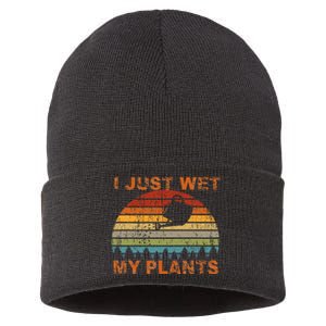 I Just Wet My Plants Gardening Sustainable Knit Beanie