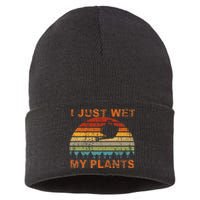 I Just Wet My Plants Gardening Sustainable Knit Beanie