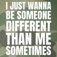 I Just Wanna Be Someone Different Than Me Sometimes Legacy Tie Dye Trucker Hat