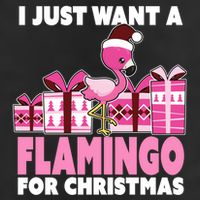 I Just Want A Flamingo For Christmas Flamingo Christmas Gift Adult Drive Performance Visor