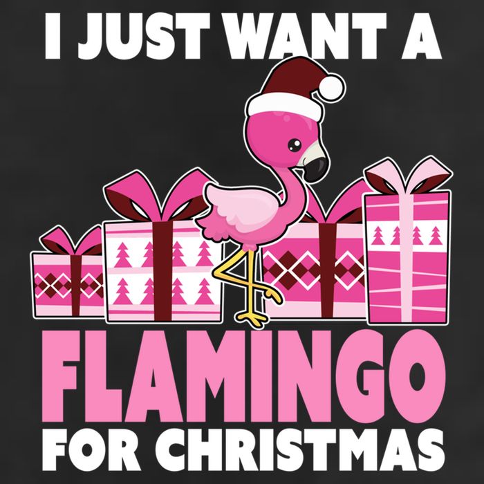 I Just Want A Flamingo For Christmas Flamingo Christmas Gift Adult Drive Performance Visor