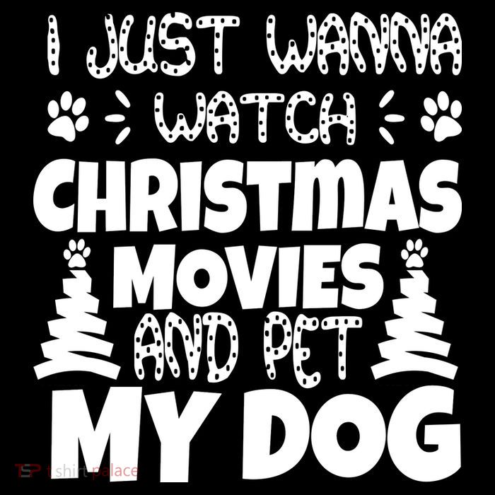 I Just Want To Watch Christmas Moves And Pet My Dog Impact Tech Backpack