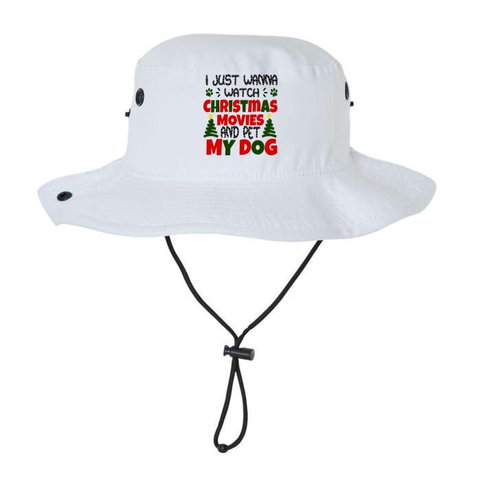 I Just Want To Watch Christmas Moves And Pet My Dog Legacy Cool Fit Booney Bucket Hat