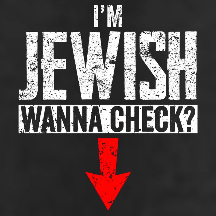 I'm Jewish Wanna Check Hebrew Hanukkah Passover Brit Milah Gift Beanie