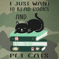 I Just Want To Read Books And Pet Cats Funny Reading Cat Legacy Tie Dye Trucker Hat