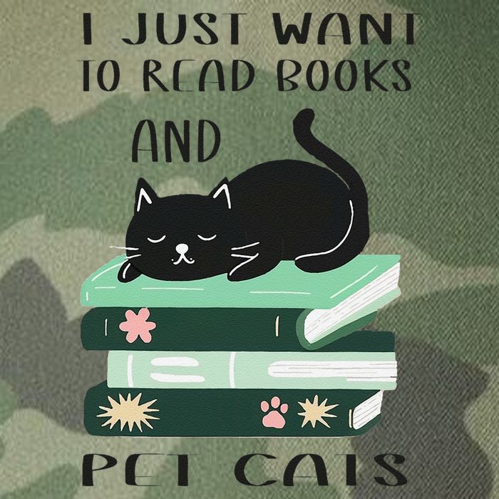 I Just Want To Read Books And Pet Cats Funny Reading Cat Legacy Tie Dye Trucker Hat