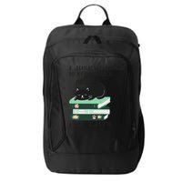 I Just Want To Read Books And Pet Cats Funny Reading Cat City Backpack