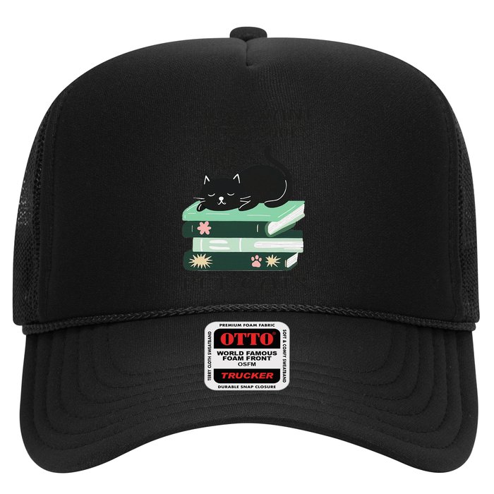 I Just Want To Read Books And Pet Cats Funny Reading Cat Hat