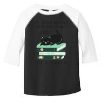 I Just Want To Read Books And Pet Cats Funny Reading Cat Toddler Fine Jersey T-Shirt