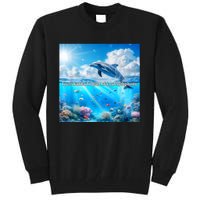 I Just Wanna Be Part Of Your Symphony Symphony Dolphin Tall Sweatshirt