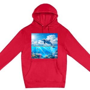 I Just Wanna Be Part Of Your Symphony Symphony Dolphin Premium Pullover Hoodie