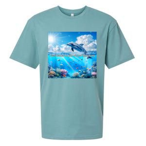 I Just Wanna Be Part Of Your Symphony Symphony Dolphin Sueded Cloud Jersey T-Shirt