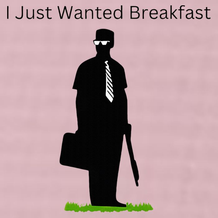 I Just Wanted Breakfast 25L Jumbo Tote