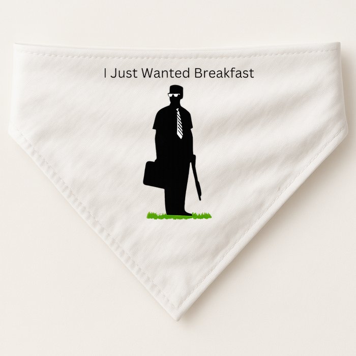 I Just Wanted Breakfast USA-Made Doggie Bandana