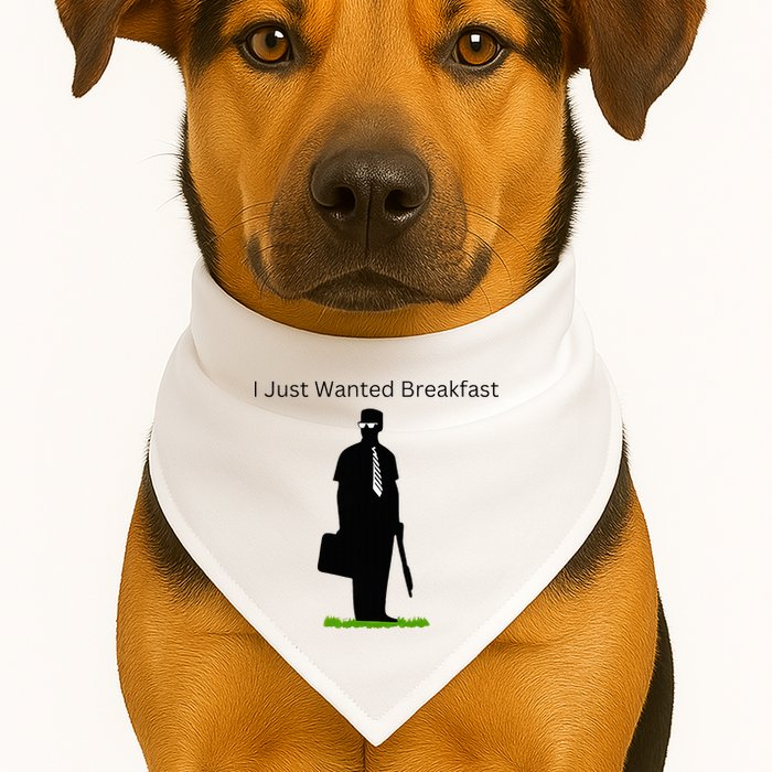 I Just Wanted Breakfast USA-Made Doggie Bandana