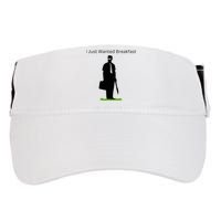 I Just Wanted Breakfast Adult Drive Performance Visor