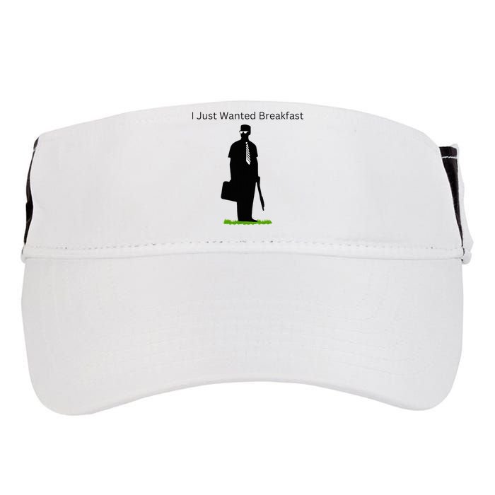 I Just Wanted Breakfast Adult Drive Performance Visor