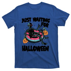 ILl Just Wait Quiet Halloween Teacher Skeleton Meme Tie Dye Gift T-Shirt