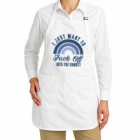 I Just Want To Fuck Off Into The Sunset Funny Apron