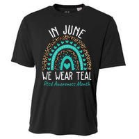 In June We Wear Teal PTSD Awareness Month Cooling Performance Crew T-Shirt