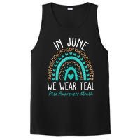 In June We Wear Teal PTSD Awareness Month PosiCharge Competitor Tank