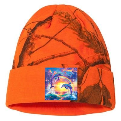 I Just Wanna Be Part Of Your Symphony Symphony Dolphin Meme Kati Licensed 12" Camo Beanie