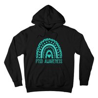 In June We Wear Teal PTSD Awareness Month Hoodie