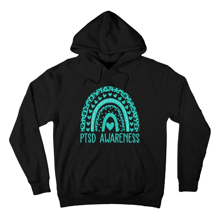 In June We Wear Teal PTSD Awareness Month Hoodie