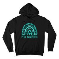 In June We Wear Teal PTSD Awareness Month Tall Hoodie