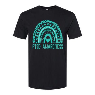 In June We Wear Teal PTSD Awareness Month Softstyle CVC T-Shirt