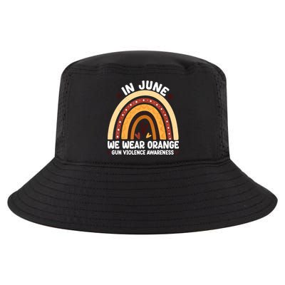 In June We Wear Orange End Gun Violence Awareness Cool Comfort Performance Bucket Hat