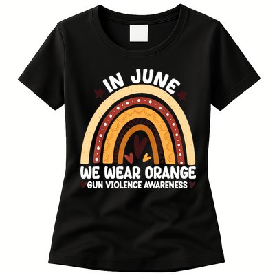 In June We Wear Orange End Gun Violence Awareness Womens T-Shirt