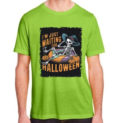 IM Just Waiting For Halloween Gift Adult ChromaSoft Performance T-Shirt