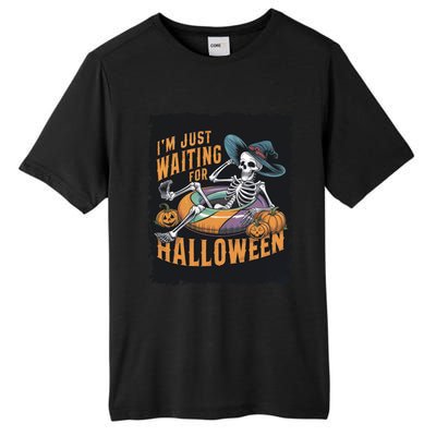 IM Just Waiting For Halloween Gift Tall Fusion ChromaSoft Performance T-Shirt