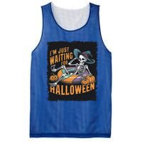 IM Just Waiting For Halloween Gift Mesh Reversible Basketball Jersey Tank