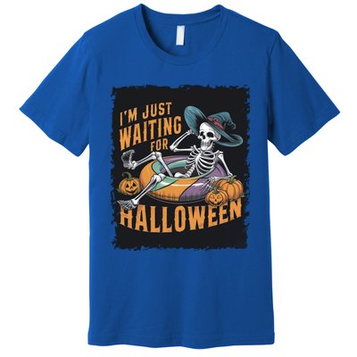 IM Just Waiting For Halloween Gift Premium T-Shirt