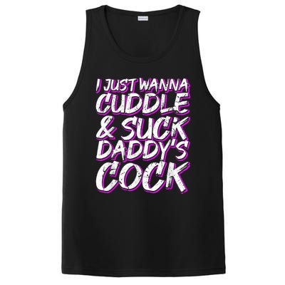 I Just Wanna Cuddle And Suck Daddy's Cock BDSM Sexy DDLG PosiCharge Competitor Tank