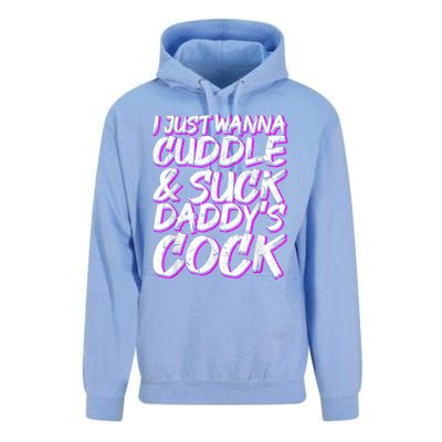 I Just Wanna Cuddle And Suck Daddy's Cock BDSM Sexy DDLG Unisex Surf Hoodie