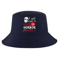 I Just Want To Cuddle And Watch Horror Movies Cool Comfort Performance Bucket Hat