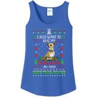 I Just Want To Hug My Chihuahua Dog Christmas Gift Ladies Essential Tank