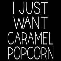 I Just Want Caramel Popcorn Funny Gift City Backpack
