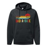 I Keep All My Dad Jokes In A Dadabase New Dad Performance Fleece Hoodie